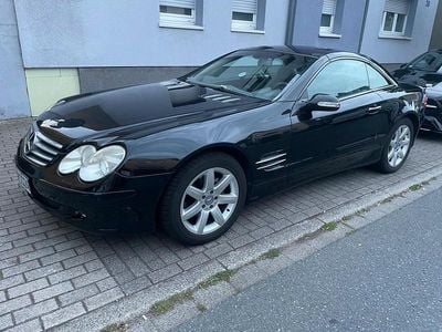 Usata Mercedes SL350 250 CV (183 kW) 2004 Nero Cabrio