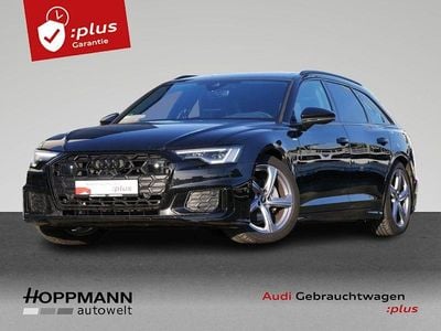 Mythosschwarz metallic Gebraucht 2024 Audi A6 S-Line Kombi | 48.880 € (Teuer)