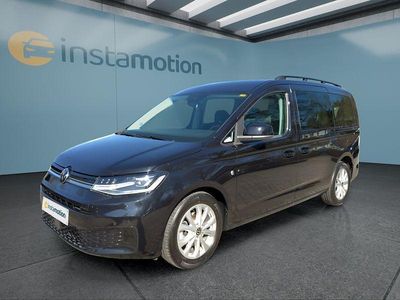 Gebraucht VW Caddy 122 PS (89 kW) 2023 Schwarz Van / Kleinbus