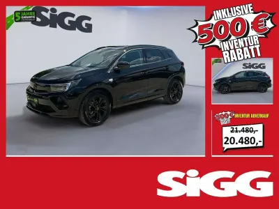 Gebraucht Opel Grandland X GS Line 131 PS (96 kW) 2024 Schwarz SUV