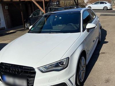 Gebraucht Audi A3 S-Line 150 PS (110 kW) 2015 Weiß Limousine