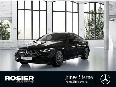 Schwarz / obsidianschwarz Gebraucht 2024 Mercedes CLE450 Premium Coupé | 65.290 € (Teuer)