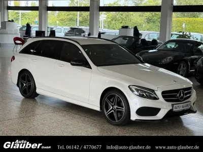 Gebraucht Mercedes C250 AMG 211 PS (155 kW) 2017 Diamantweiss Kombi