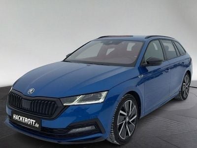 Gebraucht Skoda Octavia SportLine 150 PS (110 kW) 2022 Blau Kombi
