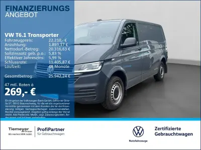 Brugt VW T6.1 150 HK (110 kW) 2021 Grå Van