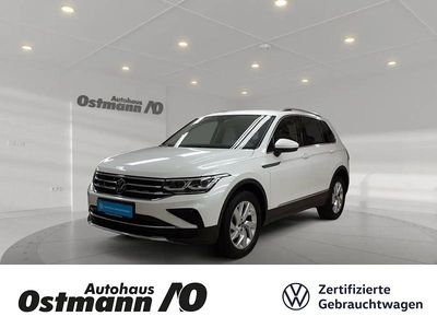 Oryxweiß perlmutteffekt Gebraucht 2023 VW Tiguan Elegance SUV | 34.244 € (Guter Preis)