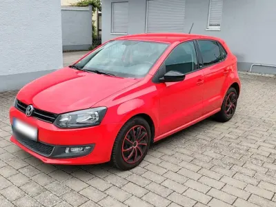 Gebraucht VW Polo Trendline 86 PS (63 kW) 2012 Rot Kleinwagen
