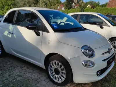 Gebraucht Fiat 500 69 PS (50 kW) 2023 Gelato weiß Kleinwagen