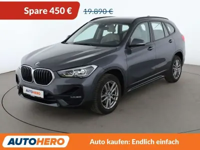 Gebraucht BMW X1 Sport Line 150 PS (110 kW) 2020 Grau SUV