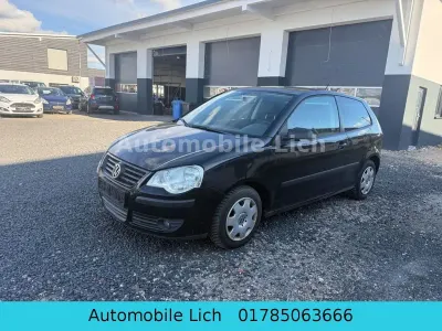 Käytetty VW Polo Edition 80 HP (58 kW) 2007 Musta Viistoperä
