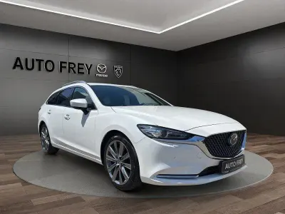 Gebraucht Mazda 6 Sports-Line 184 PS (135 kW) 2019 Weiß Kombi