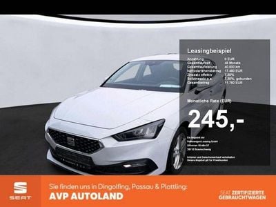 Gebraucht Seat Leon XCELLENCE 131 PS (96 kW) 2021 Weiß Limousine