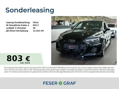 Neu Audi RS3 Ambiente 400 PS (294 kW) 2026 Mythosschwarz metallic Limousine