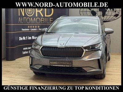 Graphitegrau metallic (metallic) Gebraucht 2022 Skoda Enyaq iV Suite SUV | 28.490 € (Guter Preis)