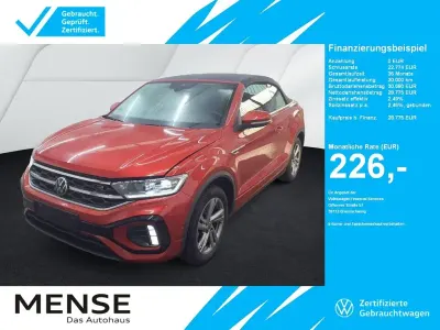 Gebraucht VW T-Roc Cabriolet R-line 150 PS (110 kW) 2025 Kings red Cabrio