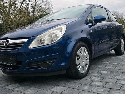 Gebraucht Opel Corsa 80 PS (58 kW) 2008 Blau Kleinwagen