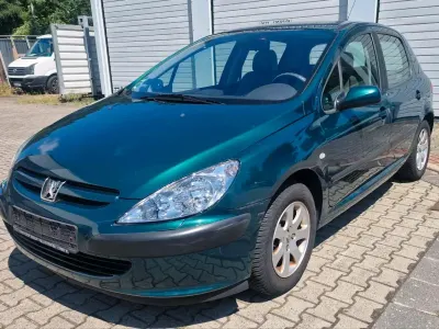 Gebraucht Peugeot 307 109 PS (80 kW) 2002 Grün Limousine