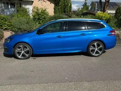 Occasion Peugeot 308 SW GT 131 PK (96 kW) 2021 Blauw Stationwagen