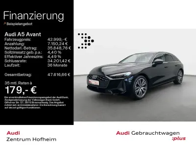 Gebraucht Audi A5 Sport 204 PS (150 kW) 2025 Mythosschwarz metallic Kombi