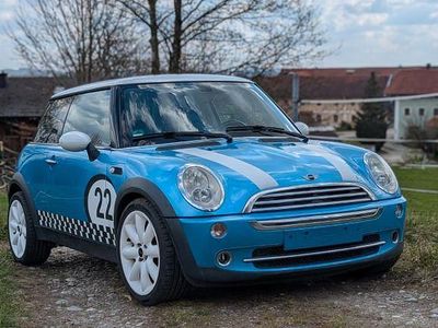 Usata Mini Cooper 116 CV (85 kW) 2005 Blu Utilitaria