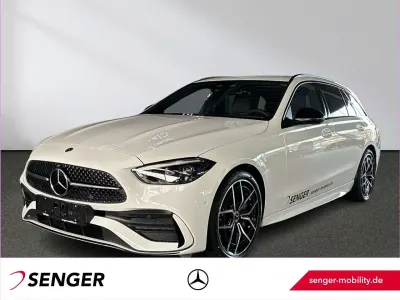 Gebraucht Mercedes C220 AMG 197 PS (144 kW) 2026 Unilack polarweiß Limousine
