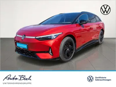 Gebraucht VW ID.7 GTX 250 kW (340 PS) 2025 Kings red metallic/schwarz Kombi