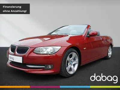 Gebraucht BMW 325 Cabriolet Comfort Edition 204 PS (150 kW) 2011 Rot Cabrio