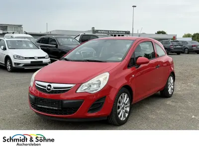 Gebraucht Opel Corsa Selection 69 PS (50 kW) 2012 Rot Kleinwagen