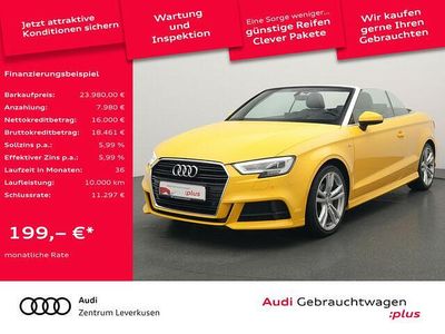 Gebraucht Audi A3 Cabriolet Sport 150 PS (110 kW) 2018 Vegasgelb Cabrio