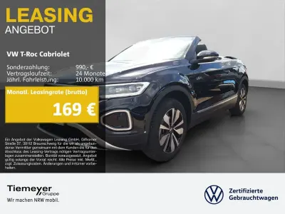 Gebraucht VW T-Roc Cabriolet Goal 116 PS (85 kW) 2025 Schwarz Cabrio