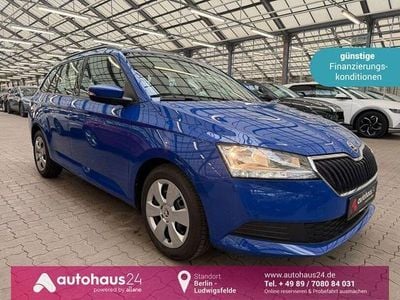 Gebraucht Skoda Fabia Ambition 95 PS (69 kW) 2021 Blau Kombi