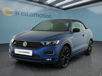 Gebraucht VW T-Roc Cabriolet 150 PS (110 kW) 2021 Blau Cabrio