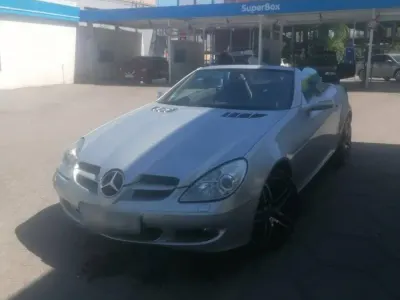 Gebraucht Mercedes SLK200 163 PS (119 kW) 2005 Silber Cabrio