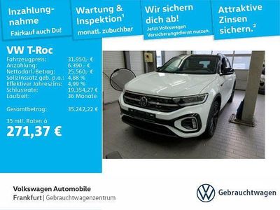 Gebraucht VW T-Roc R-line 190 PS (139 kW) 2022 0q pure white SUV