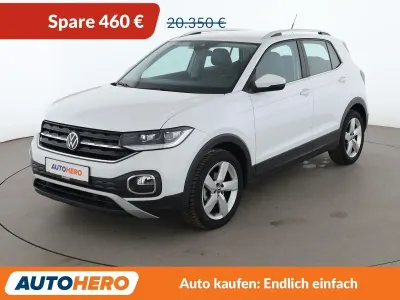 Gebraucht VW T-Cross Style 110 PS (80 kW) 2022 Weiß SUV