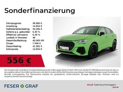 Gebraucht Audi RS Q3 Sportback Ambiente 400 PS (294 kW) 2022 Kyalamigrün SUV