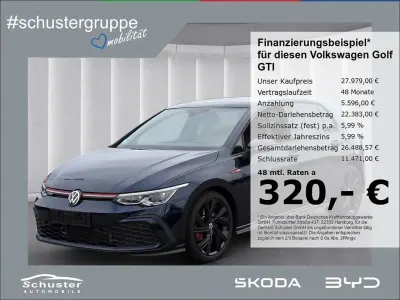 Gebraucht VW Golf VIII GTI 245 PS (180 kW) 2022 Atlantic blue metallic Limousine