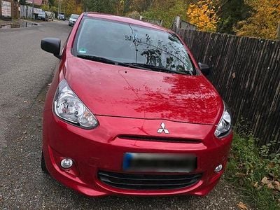Gebraucht Mitsubishi Space Star 71 PS (52 kW) 2016 Rot Kleinwagen