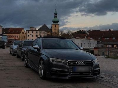 Second-hand Audi S3 Ambition 300 CP (220 kW) 2014 Gri Berlinǎ