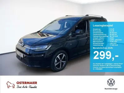 Neu VW Caddy Goal 116 PS (85 kW) 2025 Schwarz Van / Kleinbus