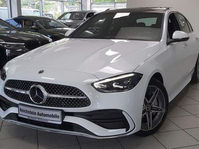 Gebraucht Mercedes C300e AMG 204 PS (150 kW) 2024 Opalithweiss Limousine