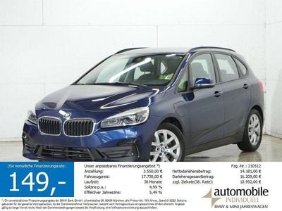 Blau Gebraucht 2019 BMW 225 Active Tourer Advantage Van / Kleinbus | 17.730 € (Guter Preis)