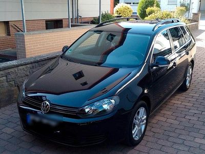 Gebraucht VW Golf VI Comfortline 105 PS (77 kW) 2010 Schwarz Kleinwagen