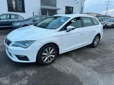 Gebraucht Seat Leon ST 116 PS (85 kW) 2018 Weiß Kombi