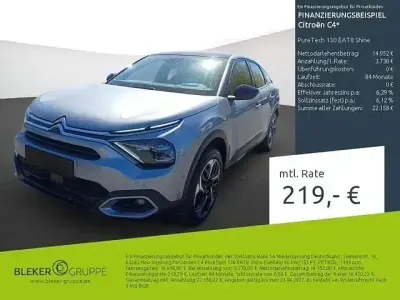 Używany Citroën C4 PureTech 131 KM (96 kW) 2023 Szary SUV