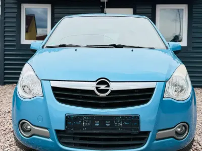 Gebraucht Opel Agila 85 PS (62 kW) 2009 Blau Kleinwagen
