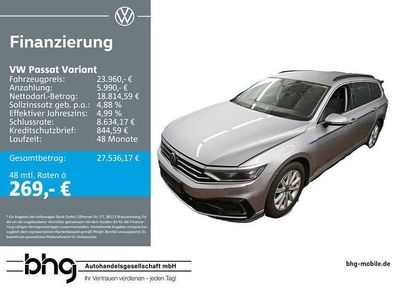 Silber Gebraucht 2022 VW Passat GTE Kombi | 23.960 € (Fairer Preis)