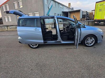 Okeanosblau metallic Gebraucht 2010 Mazda 5 Center-Line Van / Kleinbus | 6.790 € (Etwas zu teuer)