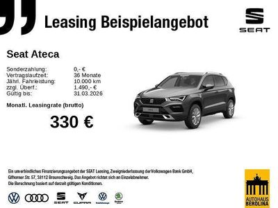 Neu Seat Ateca 150 PS (110 kW) 2026 Grau SUV