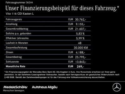 Gebraucht Mercedes Vito 163 PS (119 kW) 2024 Weiss Van